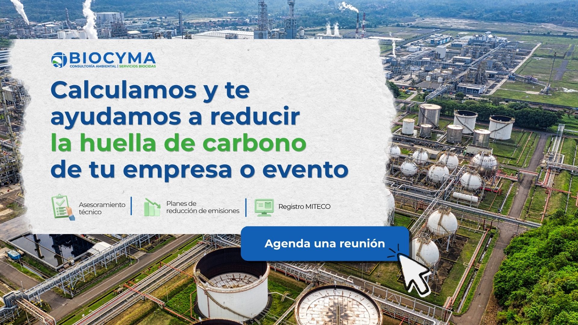 BIOCYMA da un paso más en sostenibilidad y obtiene el sello «CALCULO + REDUZCO» 2025 del registro de huella de carbono, compensación y proyectos de absorción de dióxido de carbono del MITECO